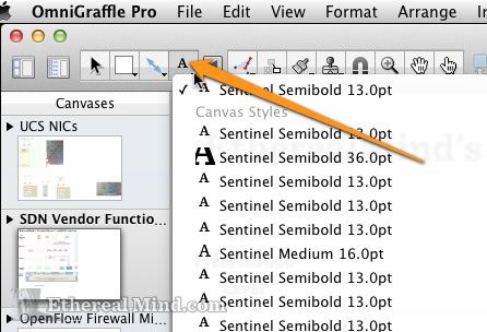 set the default font. on office for mac